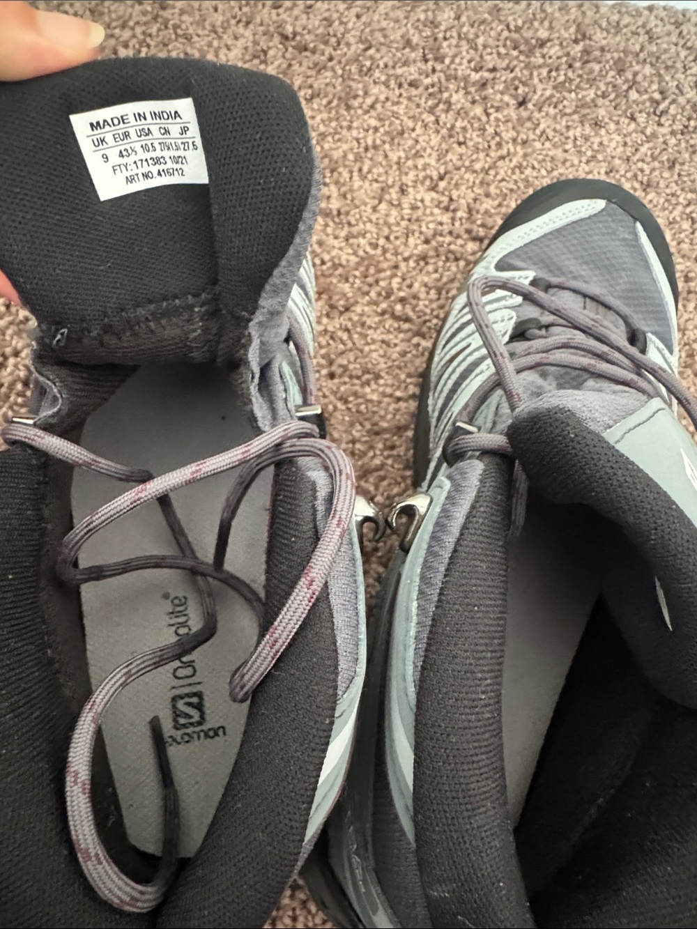 WOMEN'S X ULTRA PIONEER MID CS WATERPROOF HIKING BOOTS - Picture 5 of 6